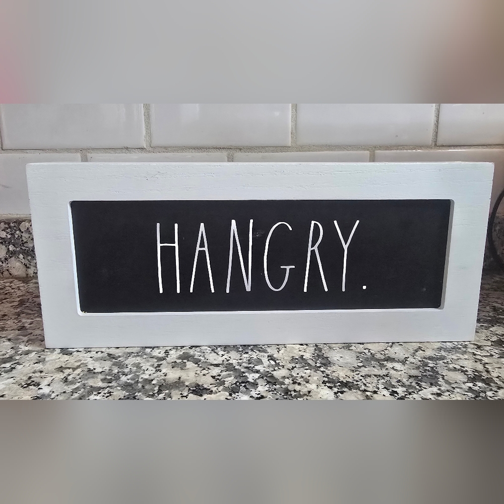 Rae Dunn HANGRY Decor